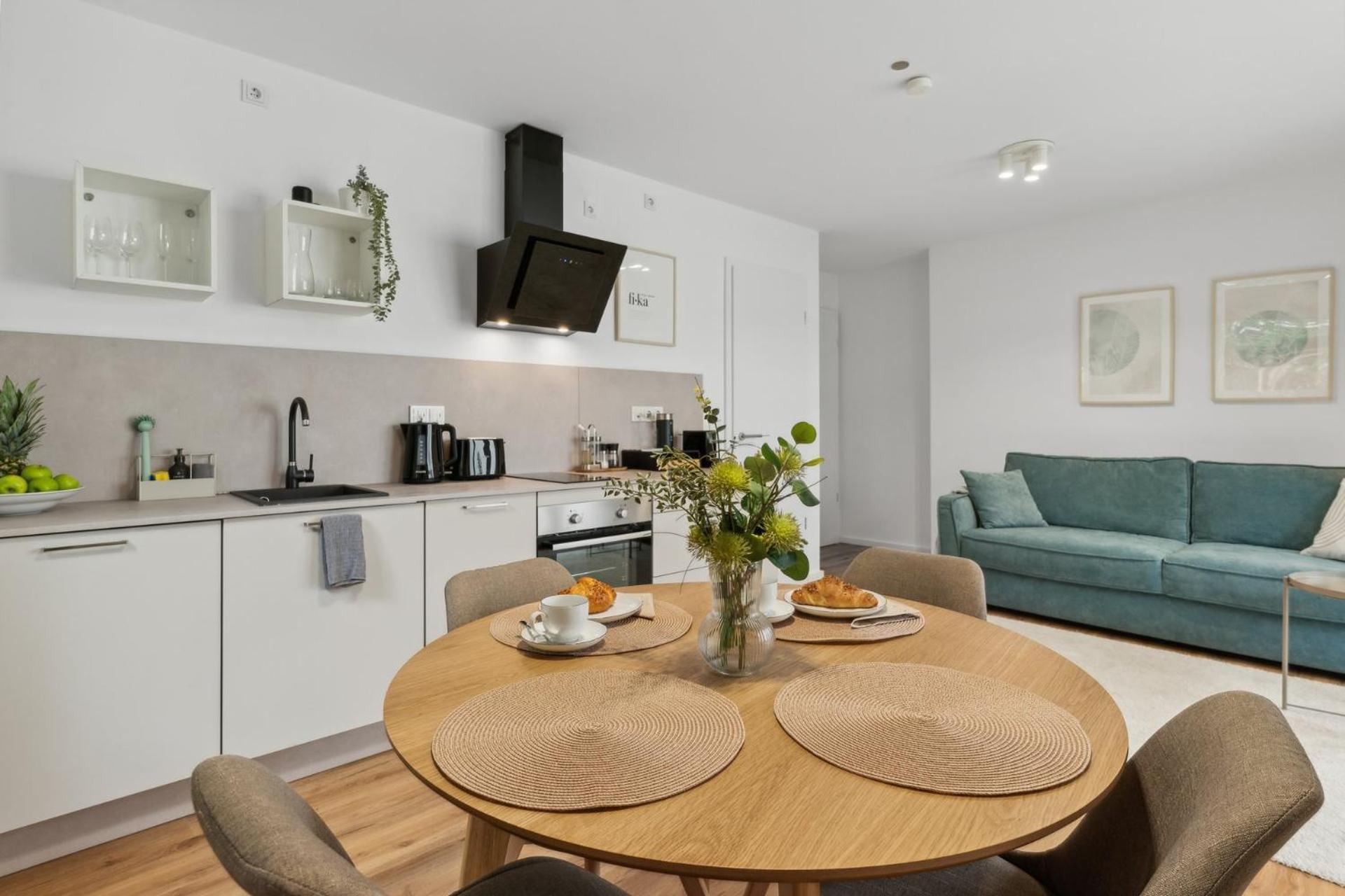 Deluxe Apartment In Bielefeld City Mit Parkplatz Und Balkon Екстер'єр фото