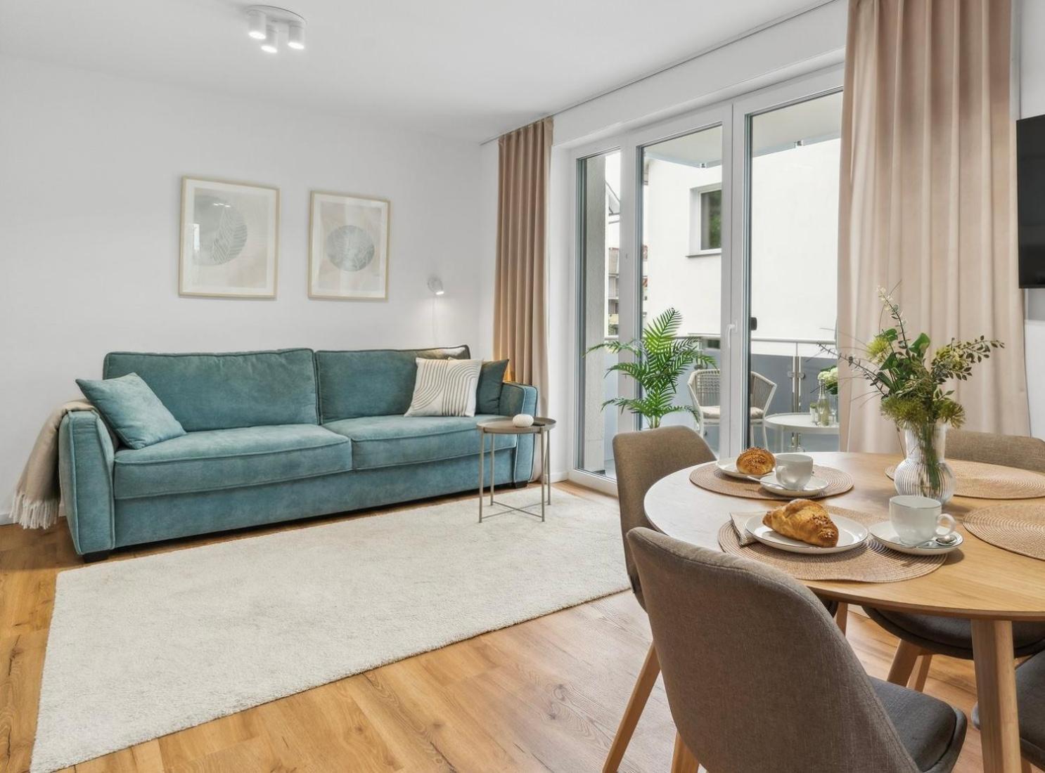 Deluxe Apartment In Bielefeld City Mit Parkplatz Und Balkon Екстер'єр фото